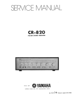 Yamaha CR-820 - Service Manual